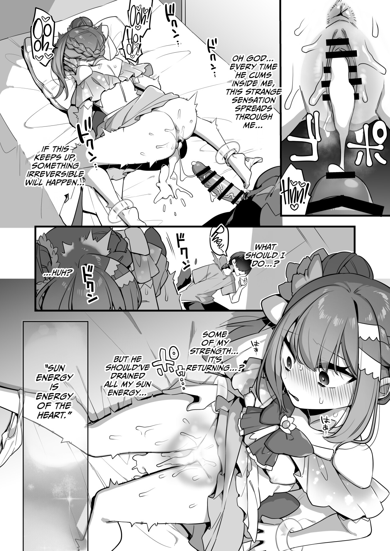 Hentai Manga Comic-Since I became a pawn of evil... I'll disgrace the magical girl 3-Read-76